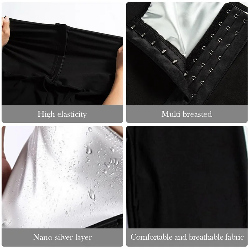 Sweat Sauna Pants Body Shaper Weight Loss Slimming Pants Women Waist Trainer Tummy Thermo Sweat Leggings Fitness Workout
Sweat Sauna Pants Body Shaper Weight Loss Slimming Pants Women Waist Trainer Tummy Thermo Sweat Leggings Fitness Workout