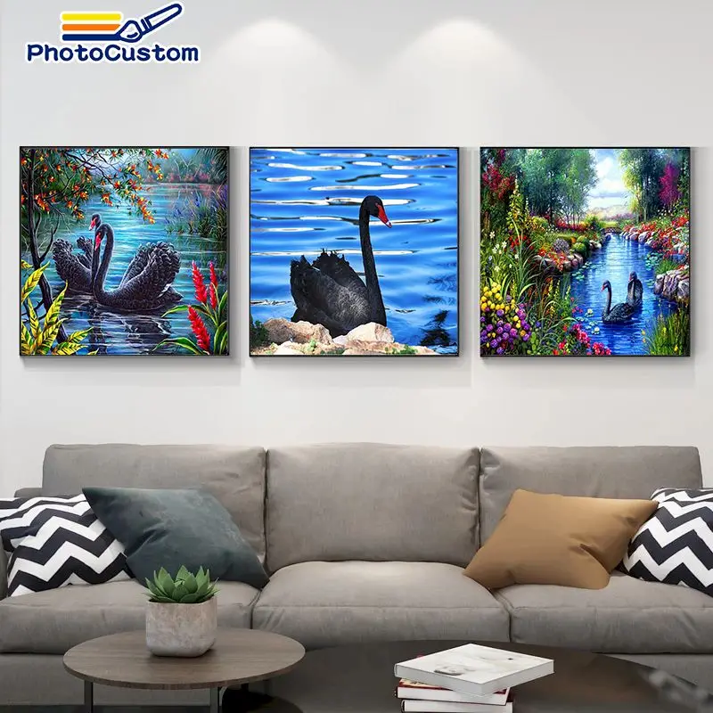 PhotoCustom Framed Swan Animals Painting By Numbers Picture By Numbers For Adults on canvas HandPainted Art DIY Gift
PhotoCustom Framed Swan Animals Painting By Numbers Picture By Numbers For Adults on canvas HandPainted Art DIY Gift