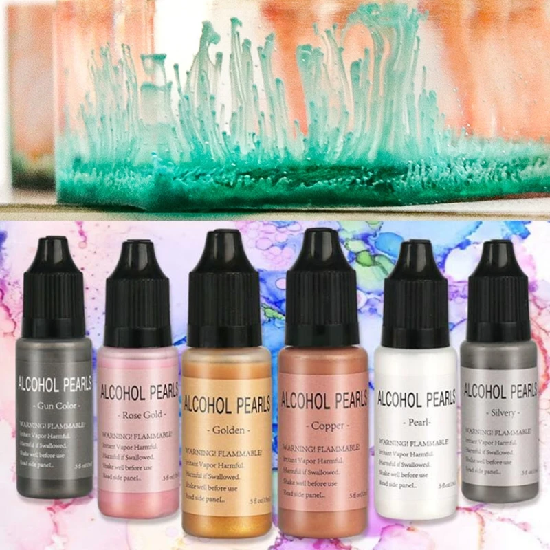 

30 Colors Epoxy Resin Pigment Diffusion Resin Powder Color Ink Liquid Mica Dye Colorant for Slime Bath Polymer Clay Supplies