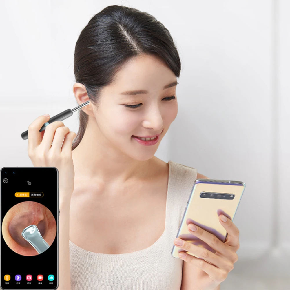 Intelligent Visual Earpick Ear Pick Ear Wax Removal Ear Picking Endoscope High-precision Lens Can Be Cleaned Ear Picking Tool
Intelligent Visual Earpick Ear Pick Ear Wax Removal Ear Picking Endoscope High-precision Lens Can Be Cleaned Ear Picking Tool