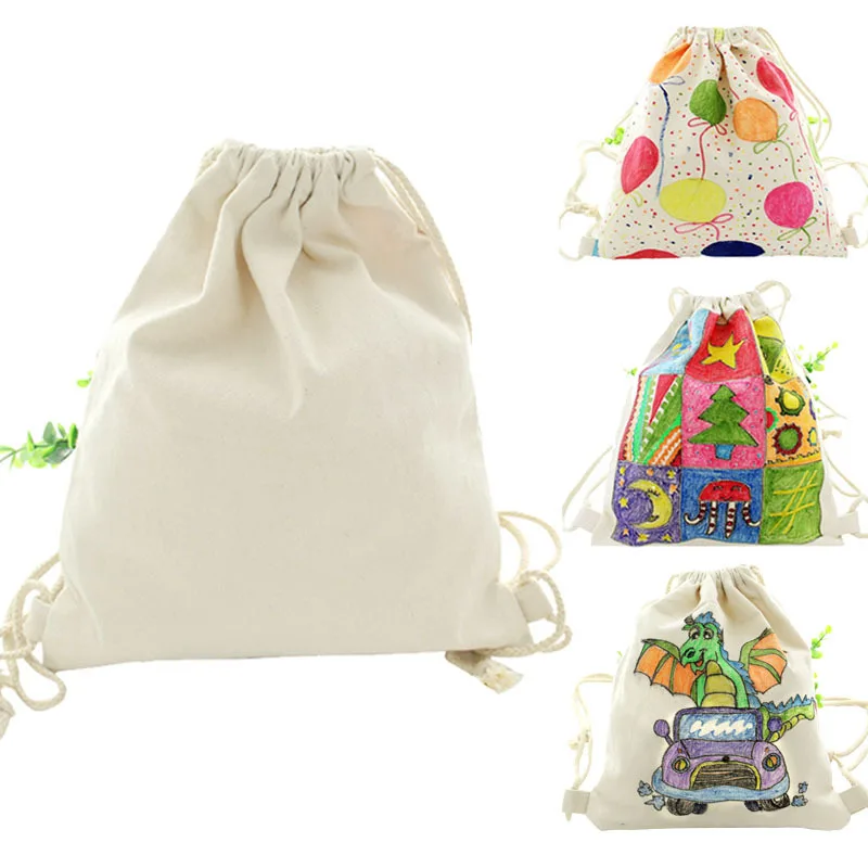 2 шт./компл. креативная пустая ручная роспись сумка рюкзак на шнурке Холст Дорожная сумка для хранения граффити сумка для рисования крафт игрушки
2 шт./компл. креативная пустая ручная роспись сумка рюкзак на шнурке Холст Дорожная сумка для хранения граффити сумка для рисования крафт игрушки