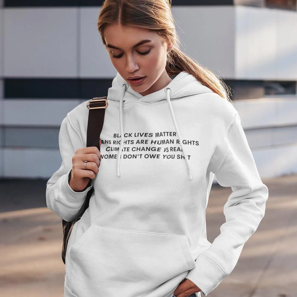Black Livers Matter Are Human Rights Funny Women Oversized Hoodie Causal Tumblr Tops Social Justice Pullovers Dropshpping
Black Livers Matter Are Human Rights Funny Women Oversized Hoodie Causal Tumblr Tops Social Justice Pullovers Dropshpping