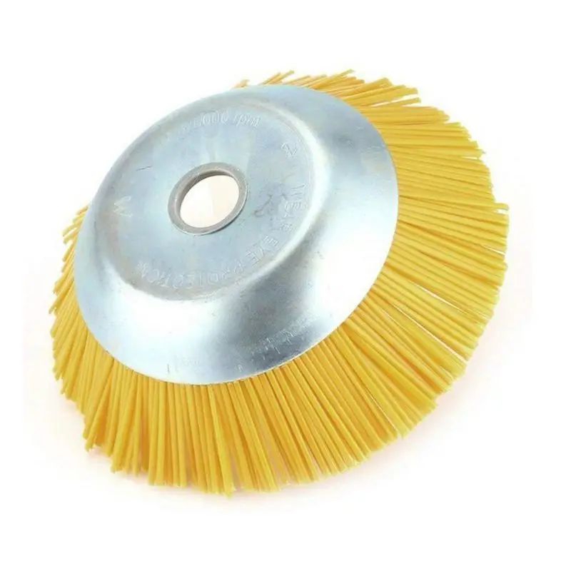 Новинка 2021, кусторез Mechinery в форме чаши, прочная нейлоновая щетка для проволоки, колесо для проволоки 
Новинка 2021, кусторез Mechinery в форме чаши, прочная нейлоновая щетка для проволоки, колесо для проволоки