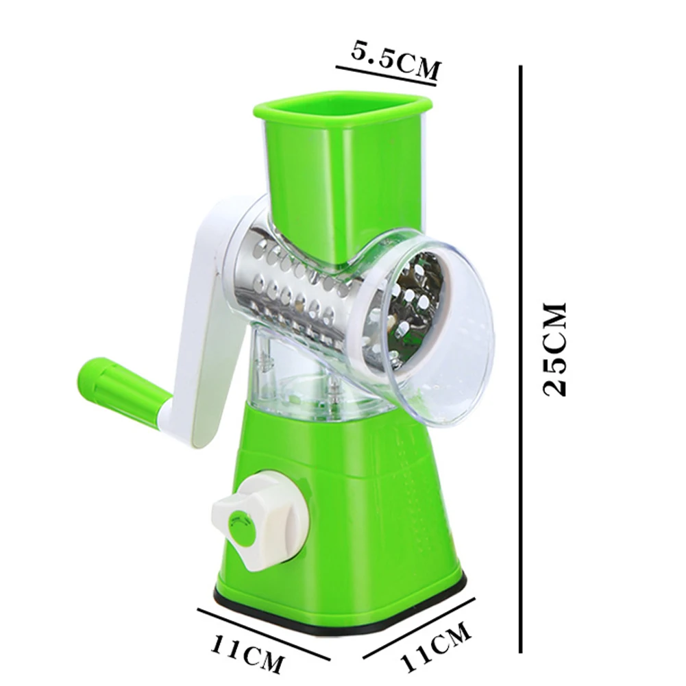 Multi-function Vegetable Cutter, Slicer, Hand-operated Kitchen Drum, Potato Grater, Slicer, Shredder, Vegetable Cutting Artifact
Multi-function Vegetable Cutter, Slicer, Hand-operated Kitchen Drum, Potato Grater, Slicer, Shredder, Vegetable Cutting Artifact