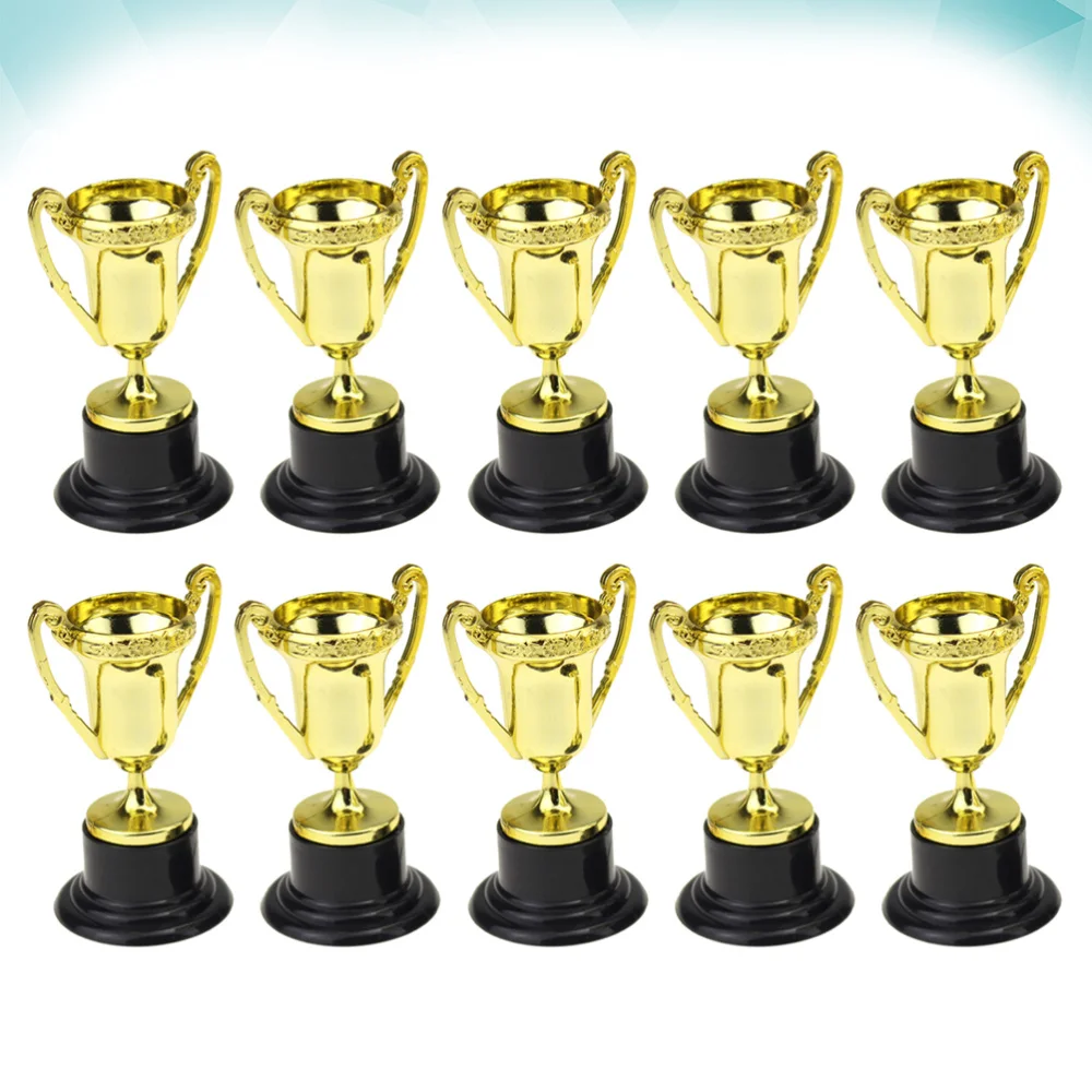 10PCS Mini Gold Cups Trophies for Party Children Early Learning Toys Prizes
10PCS Mini Gold Cups Trophies for Party Children Early Learning Toys Prizes