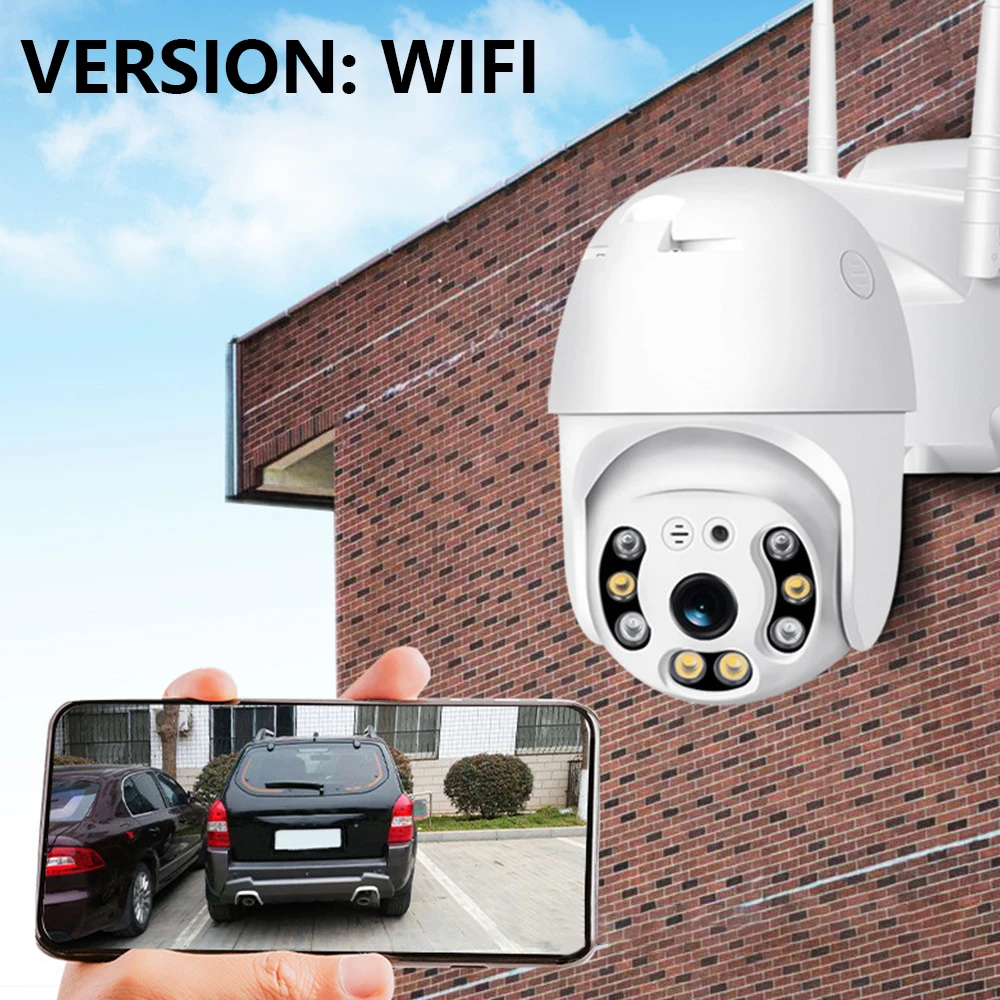1080P Wifi IP Camera Outdoor 4X Digital Zoom AI Human Detect Wireless Camera P2P Audio 2MP Security CCTV Camera
1080P Wifi IP Camera Outdoor 4X Digital Zoom AI Human Detect Wireless Camera P2P Audio 2MP Security CCTV Camera