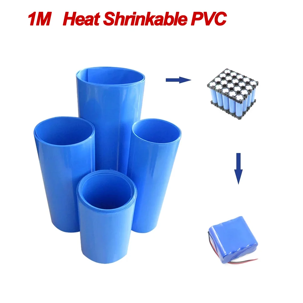 1M Lithium Battery Heat Shrinkable Sleeve PVC Heat Shrinkable Film Shrink Tube Wrapping Insulation Battery Cable Sleeves PVC
1M Lithium Battery Heat Shrinkable Sleeve PVC Heat Shrinkable Film Shrink Tube Wrapping Insulation Battery Cable Sleeves PVC