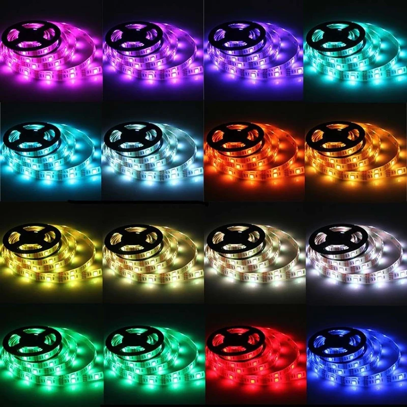 RGB 50-200cm 5050 Waterproof Flexible Lamp Led Strip Light + 24 Keys Remote
RGB 50-200cm 5050 Waterproof Flexible Lamp Led Strip Light + 24 Keys Remote
