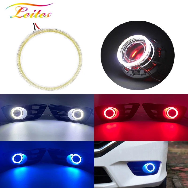 1pcs LED Angel Eyes DRL Hole Ring COB LED Headlight 60/70/80/90/100/110/120mm Car Motorcycle For E36 E46 E53 E60 DC 12V 3W
1pcs LED Angel Eyes DRL Hole Ring COB LED Headlight 60/70/80/90/100/110/120mm Car Motorcycle For E36 E46 E53 E60 DC 12V 3W