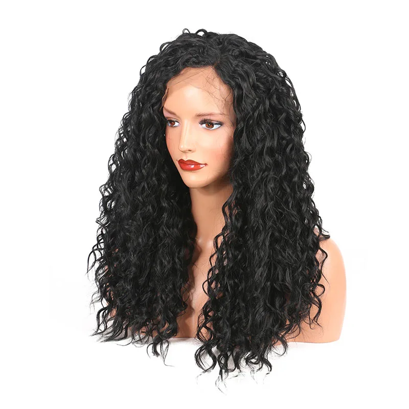 26Inch 180%Density Long Kinky Curly Synthetic Lace Front Wigs Glueless 13x4 Lace Wigs For Women With Baby Hair Daily Wear Wigs
26Inch 180%Density Long Kinky Curly Synthetic Lace Front Wigs Glueless 13x4 Lace Wigs For Women With Baby Hair Daily Wear Wigs
