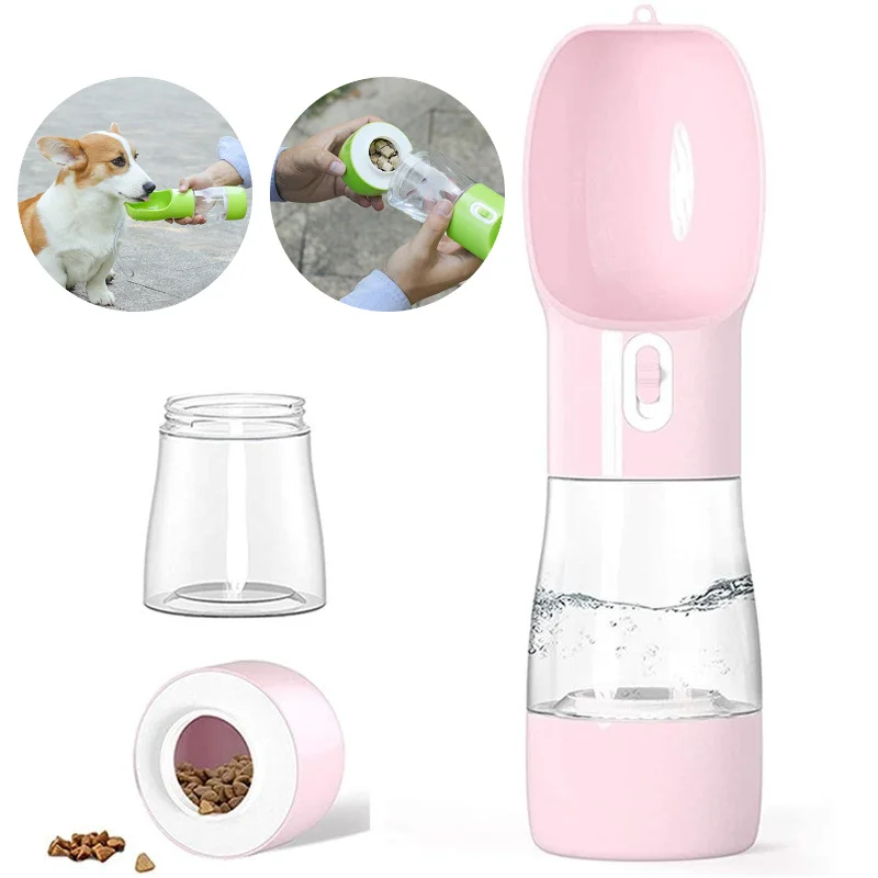 Dog Travel Water Food Bottle Portable Pet Feeder Drinking Cup Dish Cats Bowl Dispenser For Traveling Multifunctional Outdoor
Dog Travel Water Food Bottle Portable Pet Feeder Drinking Cup Dish Cats Bowl Dispenser For Traveling Multifunctional Outdoor