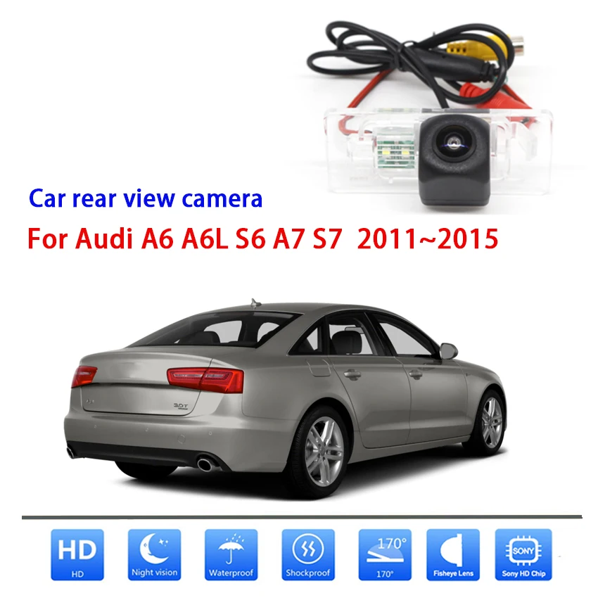 Автомобильная резервная камера заднего вида для Audi A6 A6L S6 A7 S72011 ~ 2015 Автомобильная Беспроводная парковочная камера заднего вида HD CCD с ночным ...
Автомобильная резервная камера заднего вида для Audi A6 A6L S6 A7 S72011 ~ 2015 Автомобильная Беспроводная парковочная камера заднего вида HD CCD с ночным ...