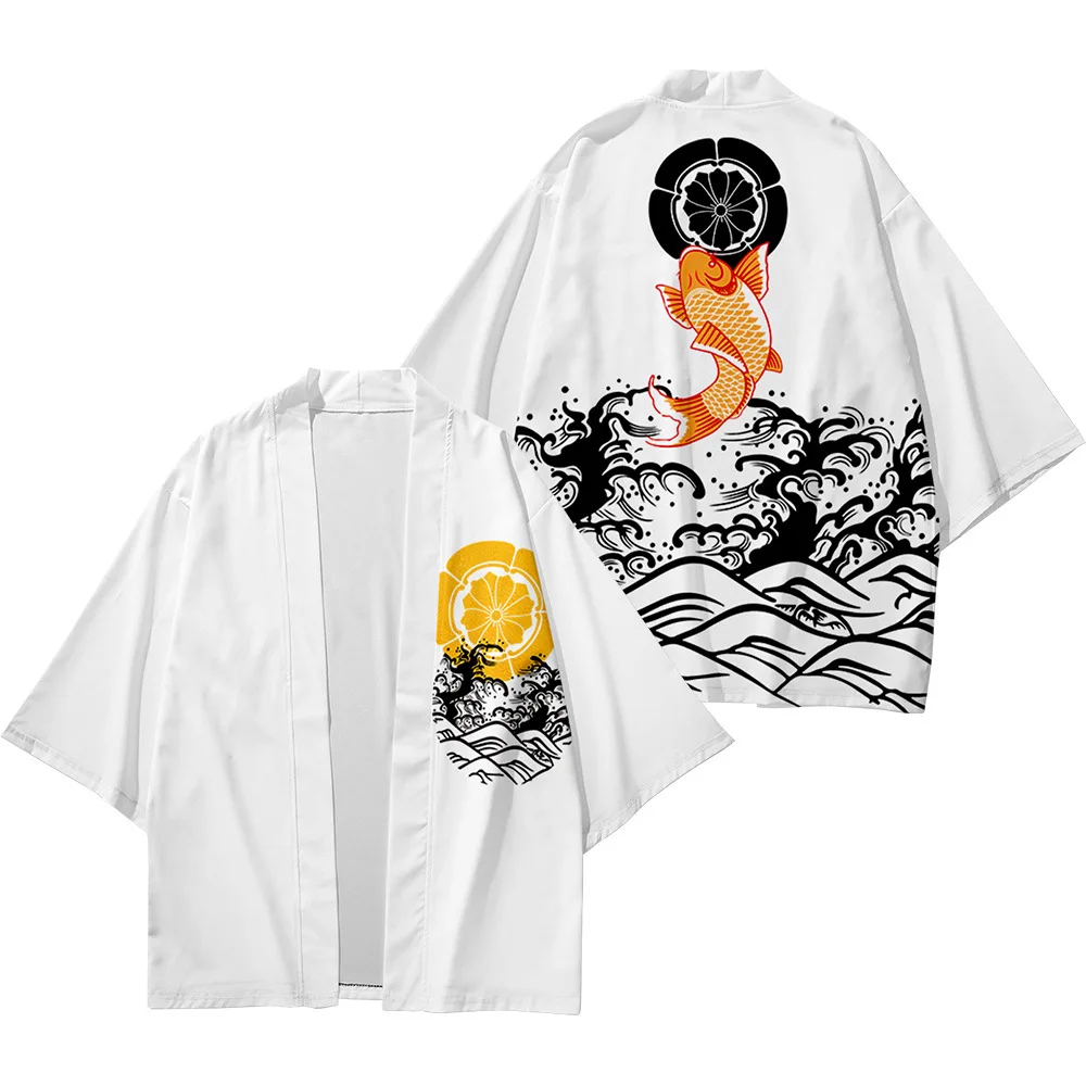 Black Kimono Cardigan For Men Japanese Obi Male Yukata Men's Haori Japanese Lion Printed Coat Top Traditional Japan Clothing
Black Kimono Cardigan For Men Japanese Obi Male Yukata Men's Haori Japanese Lion Printed Coat Top Traditional Japan Clothing