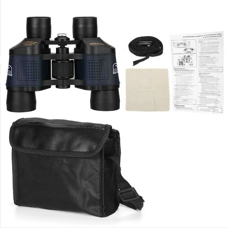 60x60 HD Powerful Binoculars Outdoor Hunting Bird Watching Telescope Optics For Outdoor Hiking Portable Binoculars
60x60 HD Powerful Binoculars Outdoor Hunting Bird Watching Telescope Optics For Outdoor Hiking Portable Binoculars