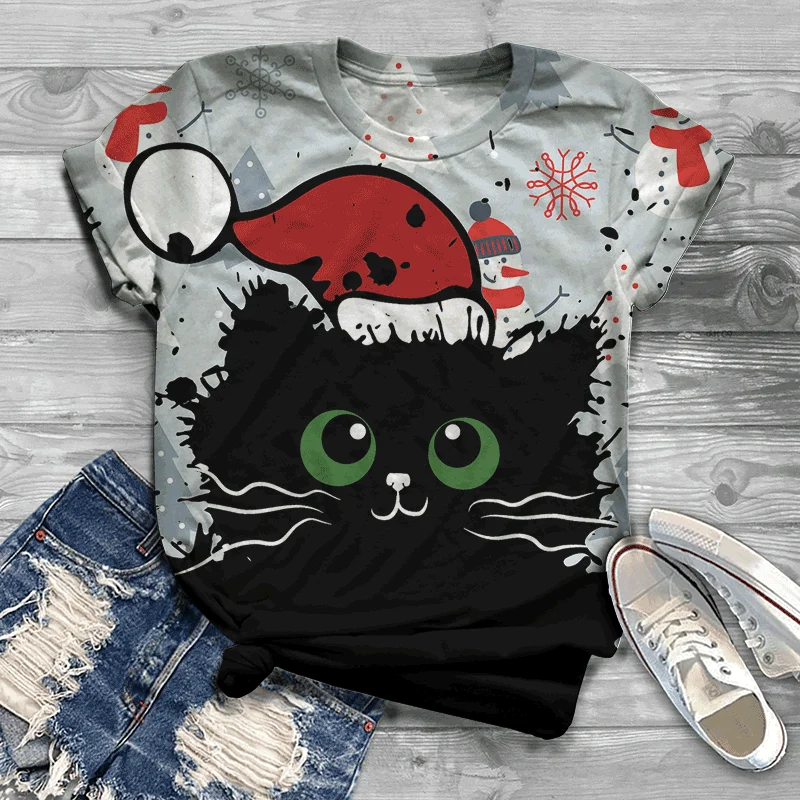 2021 summer new men's/women's T-shirt short-sleeved cat print 3D shirt casual hip-hop 3DT shirt top size S-6XL
2021 summer new men's/women's T-shirt short-sleeved cat print 3D shirt casual hip-hop 3DT shirt top size S-6XL