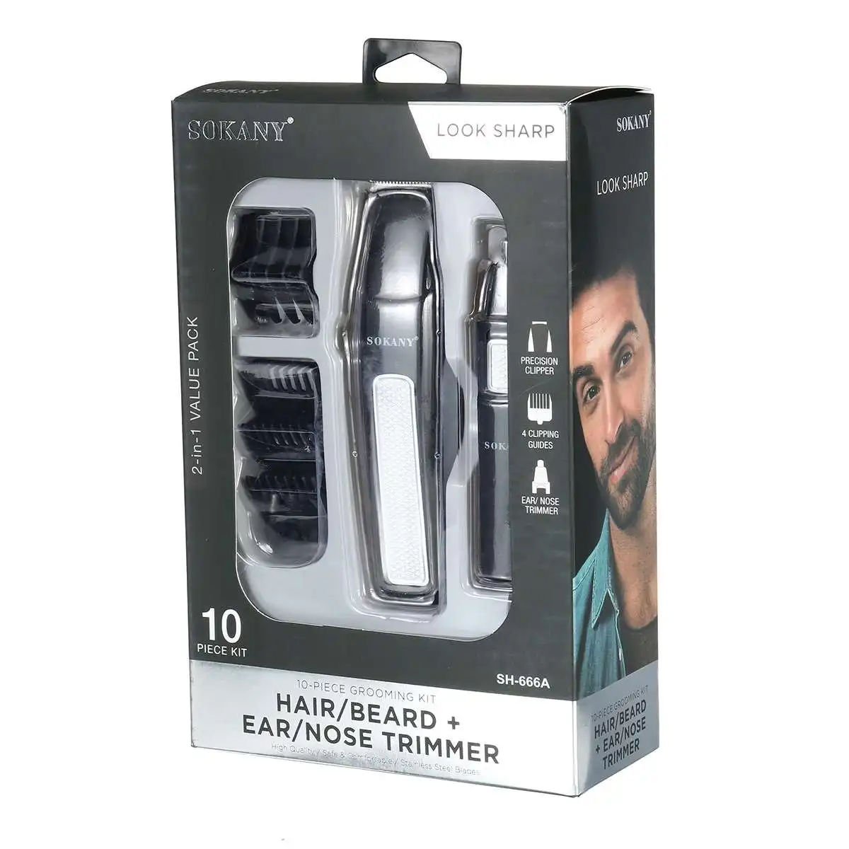 SOKANY 10 IN 1 Hair clipper professional hair Trimmer in Hair clippers for men electric trimmers LCD Display machine barber Hair
SOKANY 10 IN 1 Hair clipper professional hair Trimmer in Hair clippers for men electric trimmers LCD Display machine barber Hair