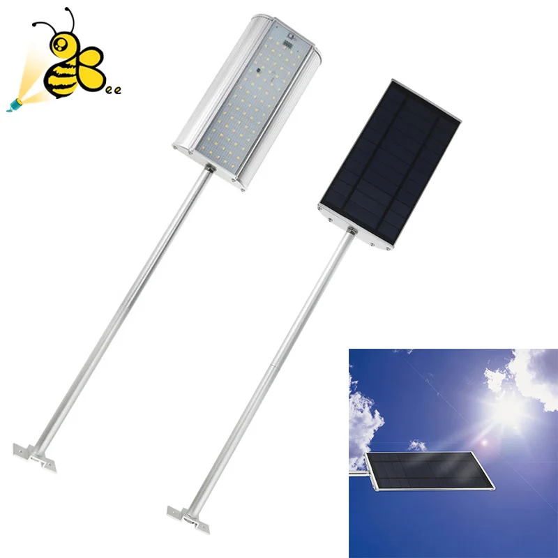 IP65 Водонепроницаемый Солнечная приведенная в действие 70leds уличный светильник с