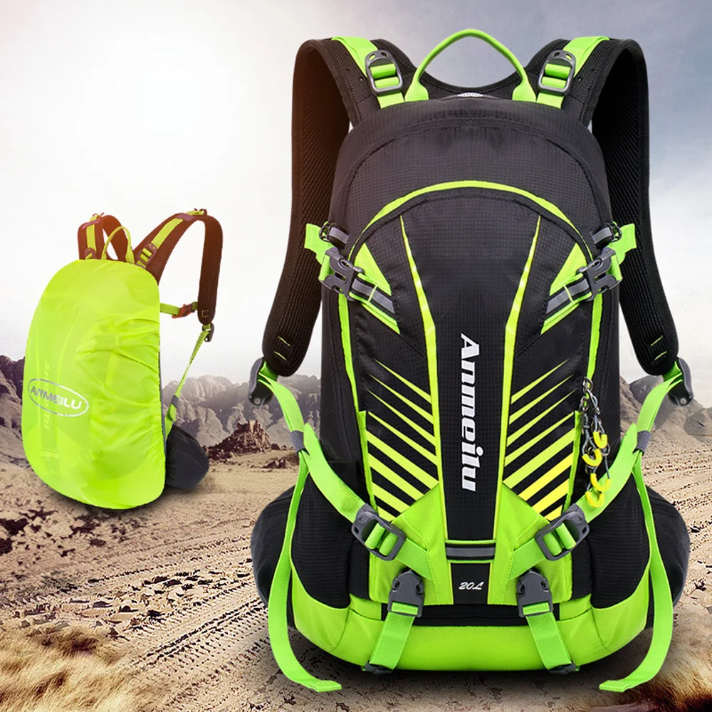 

Велосипедный рюкзак 20 л, водонепроницаемый рюкзак для велосипеда, сумка для спорта на открытом воздухе, езды на природе, походов, военный рю...
