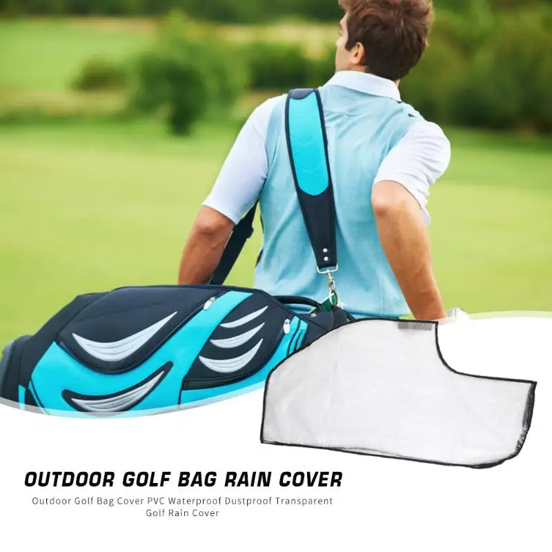 Outdoor Golf Bag Cover PVC Waterproof Dustproof Rainproof Transparent Golf Club Ball Bag Rain Cover Protector Supplies
Outdoor Golf Bag Cover PVC Waterproof Dustproof Rainproof Transparent Golf Club Ball Bag Rain Cover Protector Supplies