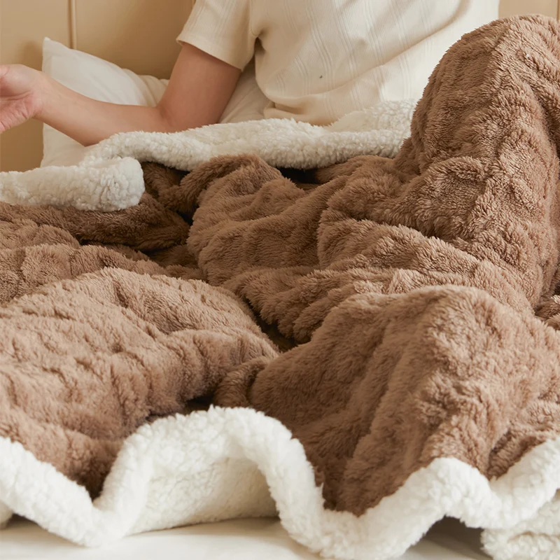 Taupu Velvet Blanket Super Soft Fuzzy Flannel Fleece Wool Like Reversible Velvet Plush Thick Warm Home Blanket for Winter TJ6848
Taupu Velvet Blanket Super Soft Fuzzy Flannel Fleece Wool Like Reversible Velvet Plush Thick Warm Home Blanket for Winter TJ6848