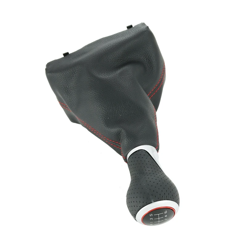Car 6 Speed Leather Shifter Gear Shift Knob with Boot Cover Handle For- A3 S3 8P 2003-2013 A4 S4 Q5 2007-2015
Car 6 Speed Leather Shifter Gear Shift Knob with Boot Cover Handle For- A3 S3 8P 2003-2013 A4 S4 Q5 2007-2015