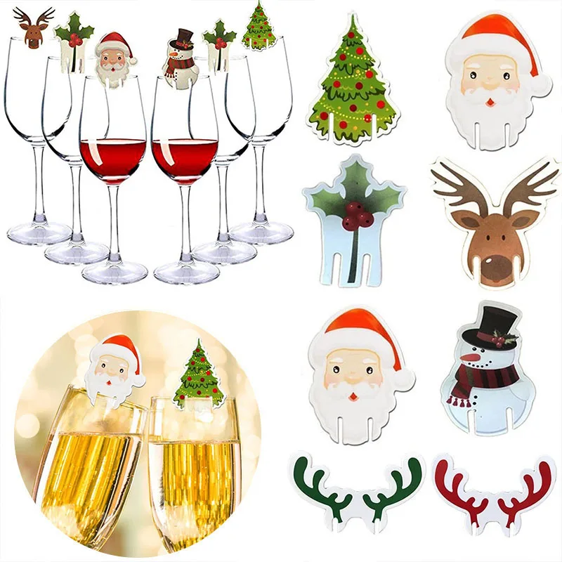 10pc Christmas Cup Card Christmas Decoration Santa Hat Wine Glass Decor Xmas Tree Ornaments Home Party Decor New Year 2022 Gift
10pc Christmas Cup Card Christmas Decoration Santa Hat Wine Glass Decor Xmas Tree Ornaments Home Party Decor New Year 2022 Gift