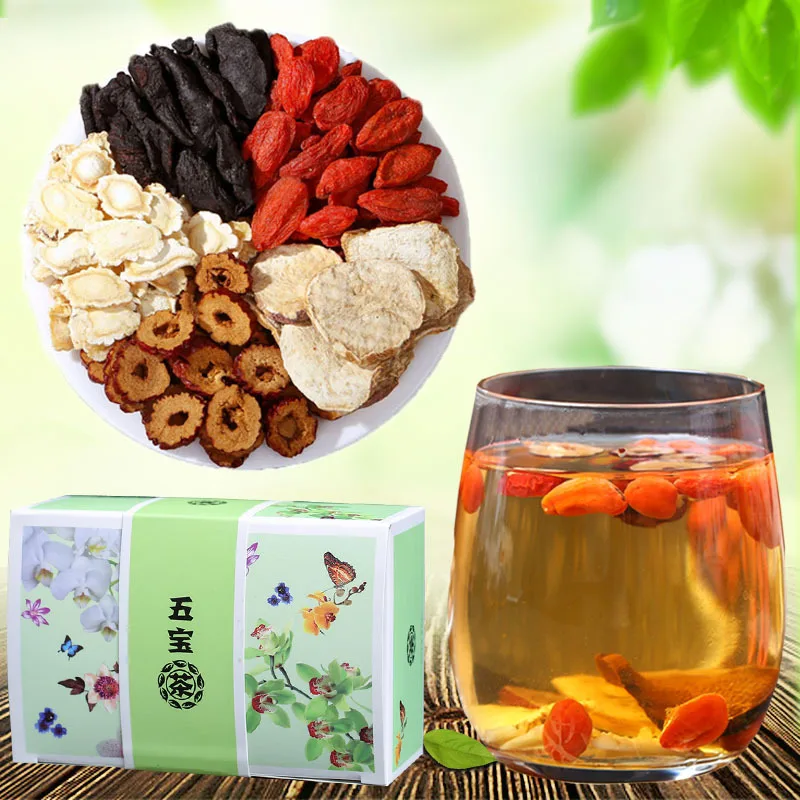 2021 Five Treasure Tea Men's Tea Husband Tea Nourishing Ginseng Health Tea Babao Tea
2021 Five Treasure Tea Men's Tea Husband Tea Nourishing Ginseng Health Tea Babao Tea