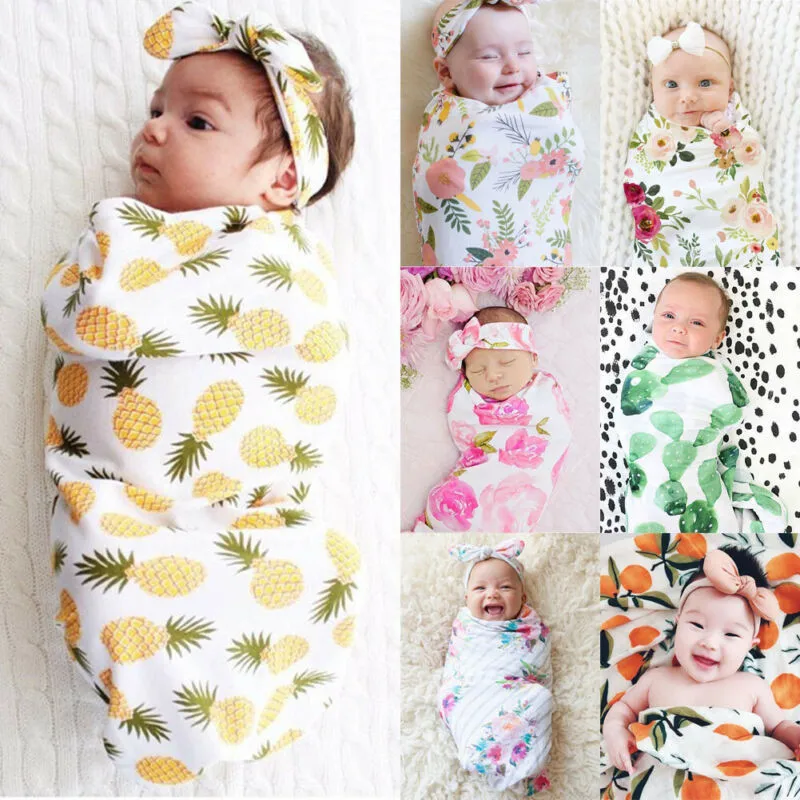 Baby Boy Girl Unisex Printed Cotton Swaddling + Stretchy Headband Newborn Infant Toddler Soft Sleeping Blankets
Baby Boy Girl Unisex Printed Cotton Swaddling + Stretchy Headband Newborn Infant Toddler Soft Sleeping Blankets