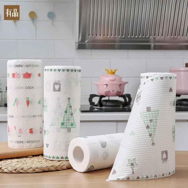 Youpin 50 Pcs/Roll Reusable Lazy Rags Kitchen Cleaning Dish Cloth Hand Towel Roll Organic Dish Cloth for Kitchen Towels Supplies
Youpin 50 Pcs/Roll Reusable Lazy Rags Kitchen Cleaning Dish Cloth Hand Towel Roll Organic Dish Cloth for Kitchen Towels Supplies