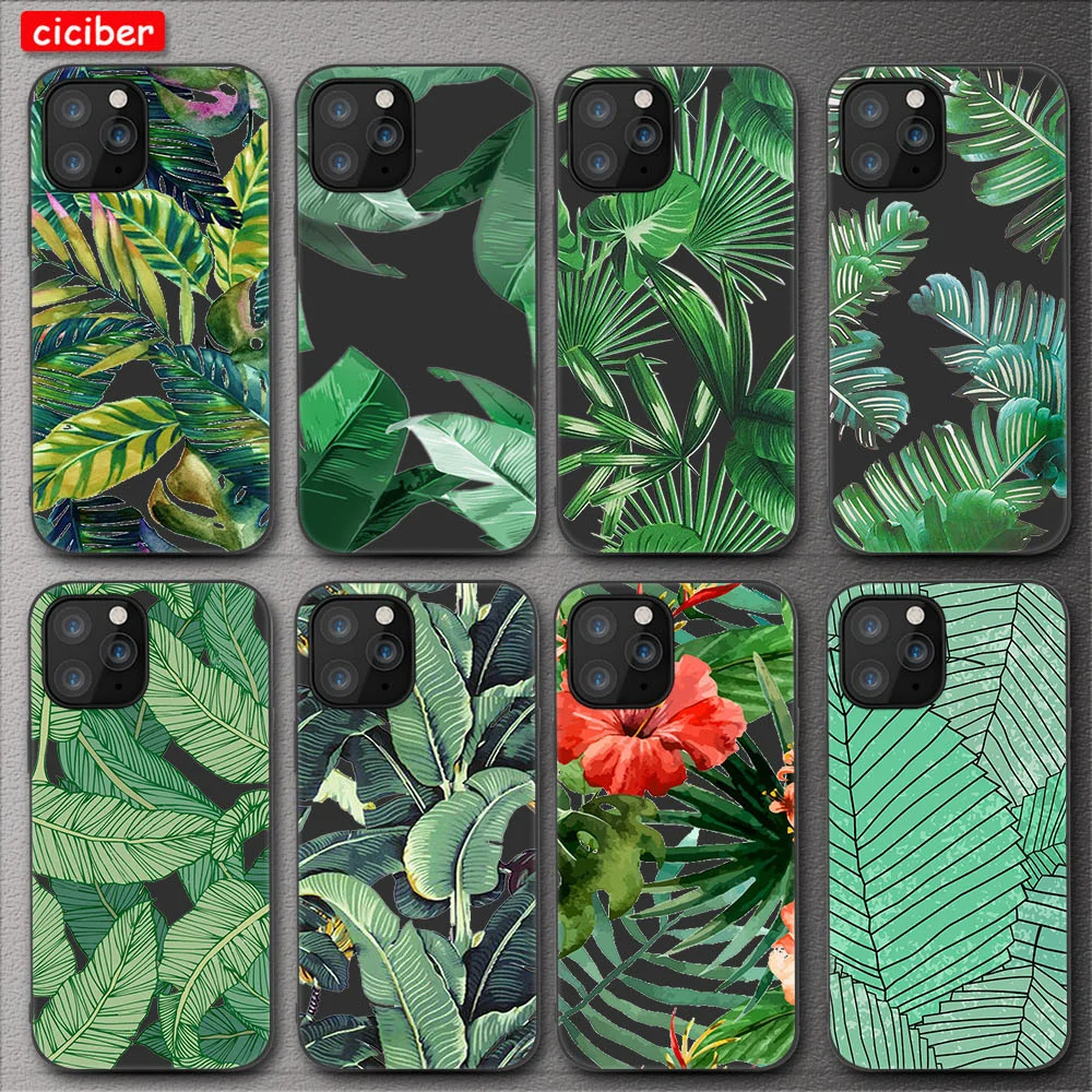 Green Leaves Case For iPhone 11 12 Pro Max Mini Cover for iPhone X XR XS MAX 7 8 6 6S Plus 5S SE 2020 Soft TPU Phone Back Fundas
Green Leaves Case For iPhone 11 12 Pro Max Mini Cover for iPhone X XR XS MAX 7 8 6 6S Plus 5S SE 2020 Soft TPU Phone Back Fundas