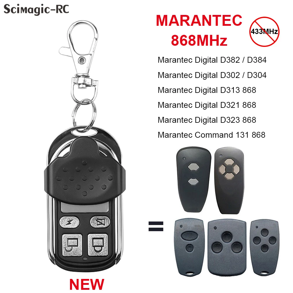 Пульт дистанционного управления гаражными воротами Hormann Marantec 868 МГц |