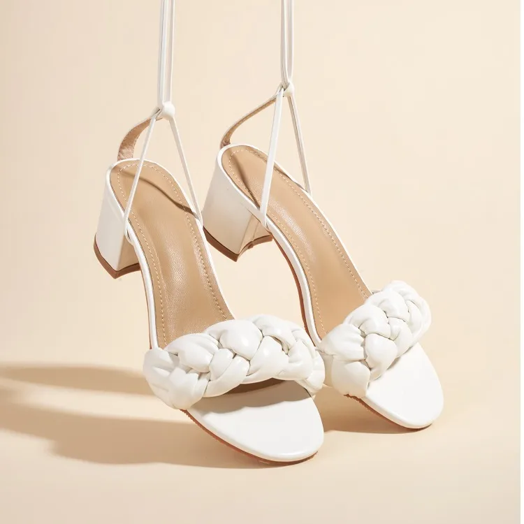 New Summer Fashion Design Weave Women Sandals Square heel Ladies Sandals Open Toe Shoesr765
New Summer Fashion Design Weave Women Sandals Square heel Ladies Sandals Open Toe Shoesr765