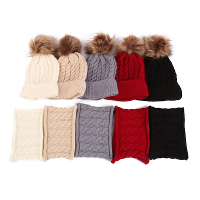 Children's Hat and Neck Scarf Combination Boys Girls Lovely Thick Autumn Winter Warm Hat Scarf Set Knitted Wool Hat Scarves
Children's Hat and Neck Scarf Combination Boys Girls Lovely Thick Autumn Winter Warm Hat Scarf Set Knitted Wool Hat Scarves