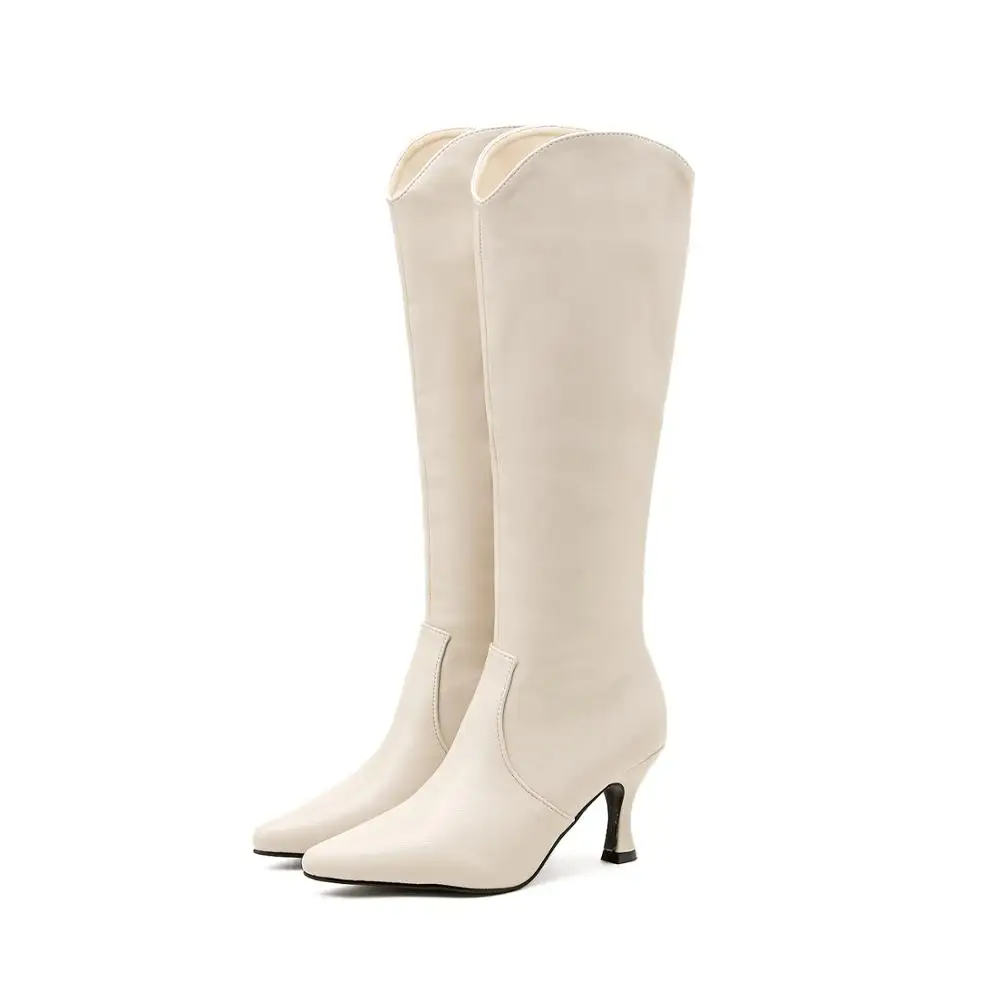 Women Boots Over Knee Shoes Round Toe Boots-Women Over-the-Knee Mid Calf Low 2020 Ladies Pointy High Heel Rubber Flock
Women Boots Over Knee Shoes Round Toe Boots-Women Over-the-Knee Mid Calf Low 2020 Ladies Pointy High Heel Rubber Flock