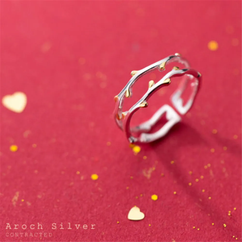 Creative Double Tree Branch Fresh Cute Sweet Art Female Resizable Opening Ring Simple Fashion Creative Wholesale
Creative Double Tree Branch Fresh Cute Sweet Art Female Resizable Opening Ring Simple Fashion Creative Wholesale