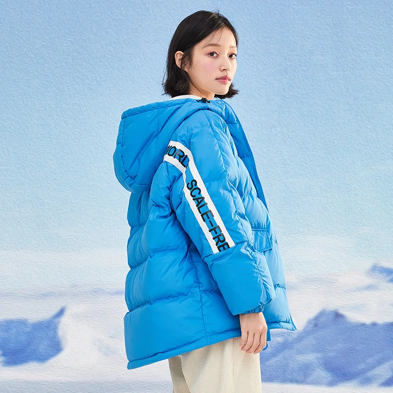 SEMIR Mid-Length Thick Down Jacket Women 2020 Hooded Stitching Winter Coat 2020 Winter New Warm Clothes Loose Jackets For Woman
SEMIR Mid-Length Thick Down Jacket Women 2020 Hooded Stitching Winter Coat 2020 Winter New Warm Clothes Loose Jackets For Woman