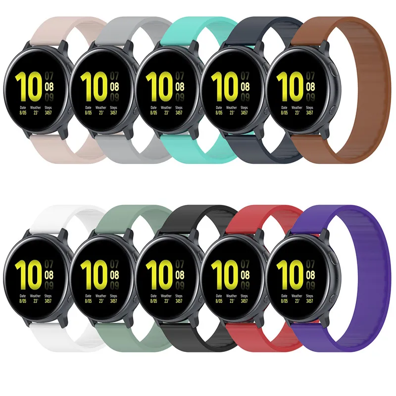 18mm 20mm 22mm Silicone Elasticity Straps For Samsung Galaxy Active Watch GT2 Vivoactive 4S Smart Bands Replacement Watchband
18mm 20mm 22mm Silicone Elasticity Straps For Samsung Galaxy Active Watch GT2 Vivoactive 4S Smart Bands Replacement Watchband