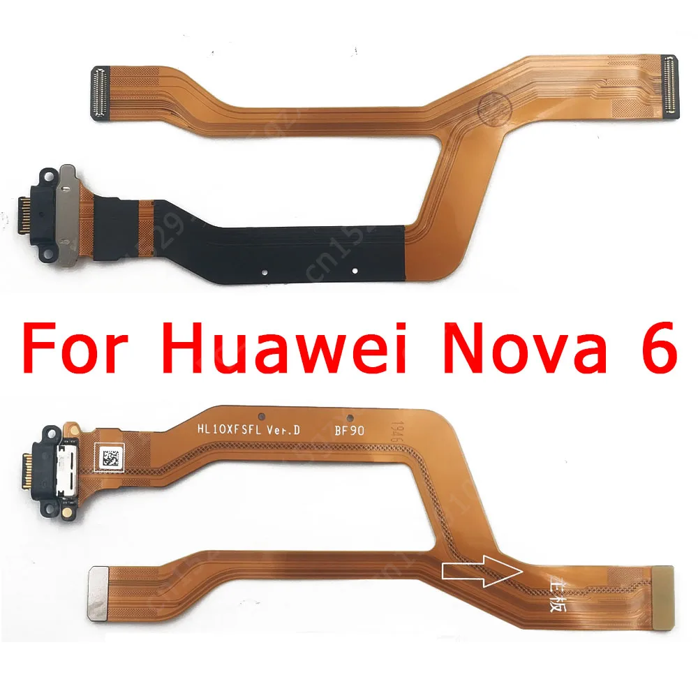 Original USB Charge Port for Huawei Nova 6 Nova6 Charging PCB Dock Connector Flex Cable Replacement Spare Parts
Original USB Charge Port for Huawei Nova 6 Nova6 Charging PCB Dock Connector Flex Cable Replacement Spare Parts