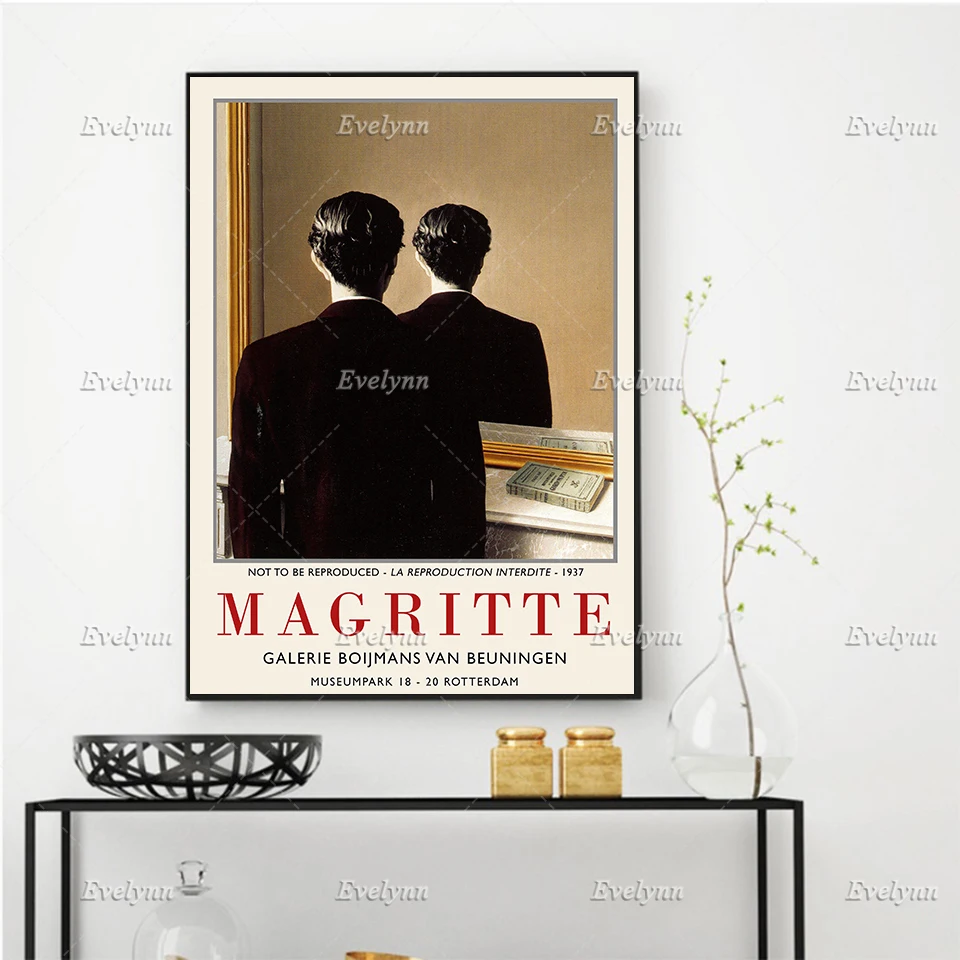 Rene Magritte Art Poster - Gallery Print - Minimalism Wall Art Prints Home Decor Canvas Unique Gift Floating Frame
Rene Magritte Art Poster - Gallery Print - Minimalism Wall Art Prints Home Decor Canvas Unique Gift Floating Frame