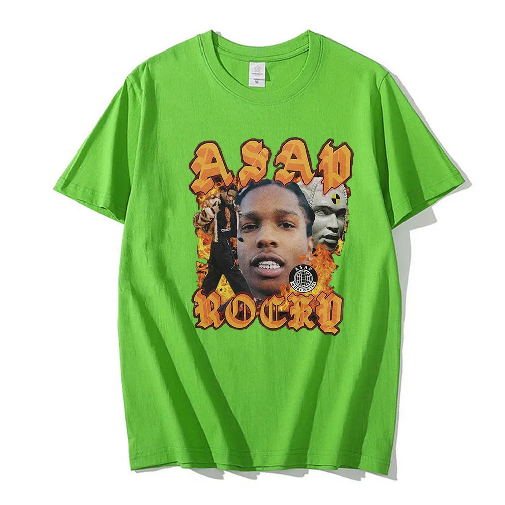 Hot Sale Street Style Hip Hop T-shirts Asap Rocky Graphic Printed Cotton Unisex All-match Men/Women Short Sleeves Daily Tee Tops
Hot Sale Street Style Hip Hop T-shirts Asap Rocky Graphic Printed Cotton Unisex All-match Men/Women Short Sleeves Daily Tee Tops