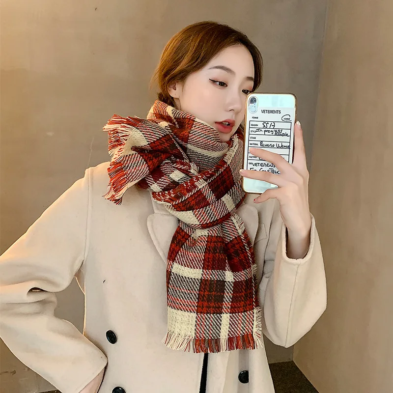 Женский длинный шарф, модный и новый стиль, осень и зима
Женский длинный шарф, модный и новый стиль, осень и зима