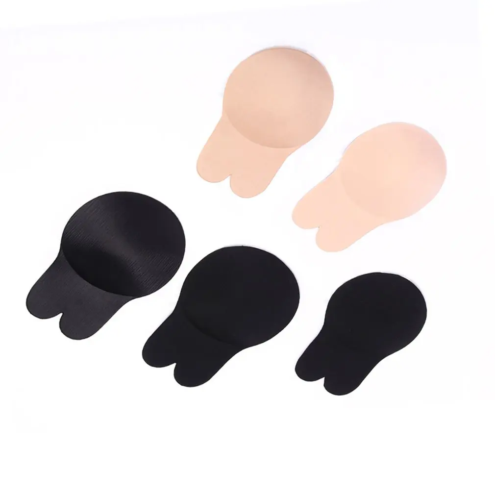 Reusable Silicone Nipple Cover Pasties Stickers Adhesive Breast Lift Up Tape Push Up Invisible Bra Rabbit Cache Teton 2pcs/Pair
Reusable Silicone Nipple Cover Pasties Stickers Adhesive Breast Lift Up Tape Push Up Invisible Bra Rabbit Cache Teton 2pcs/Pair