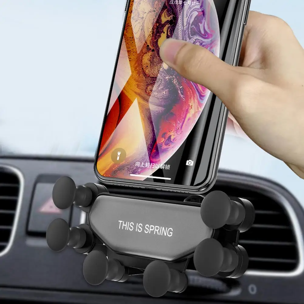 Six-Support Air Vent Car Mount Gravity Auto-Grip Car Phone Holder GPS Support For IPhone 12 11 Xiaomi Redmi
Six-Support Air Vent Car Mount Gravity Auto-Grip Car Phone Holder GPS Support For IPhone 12 11 Xiaomi Redmi