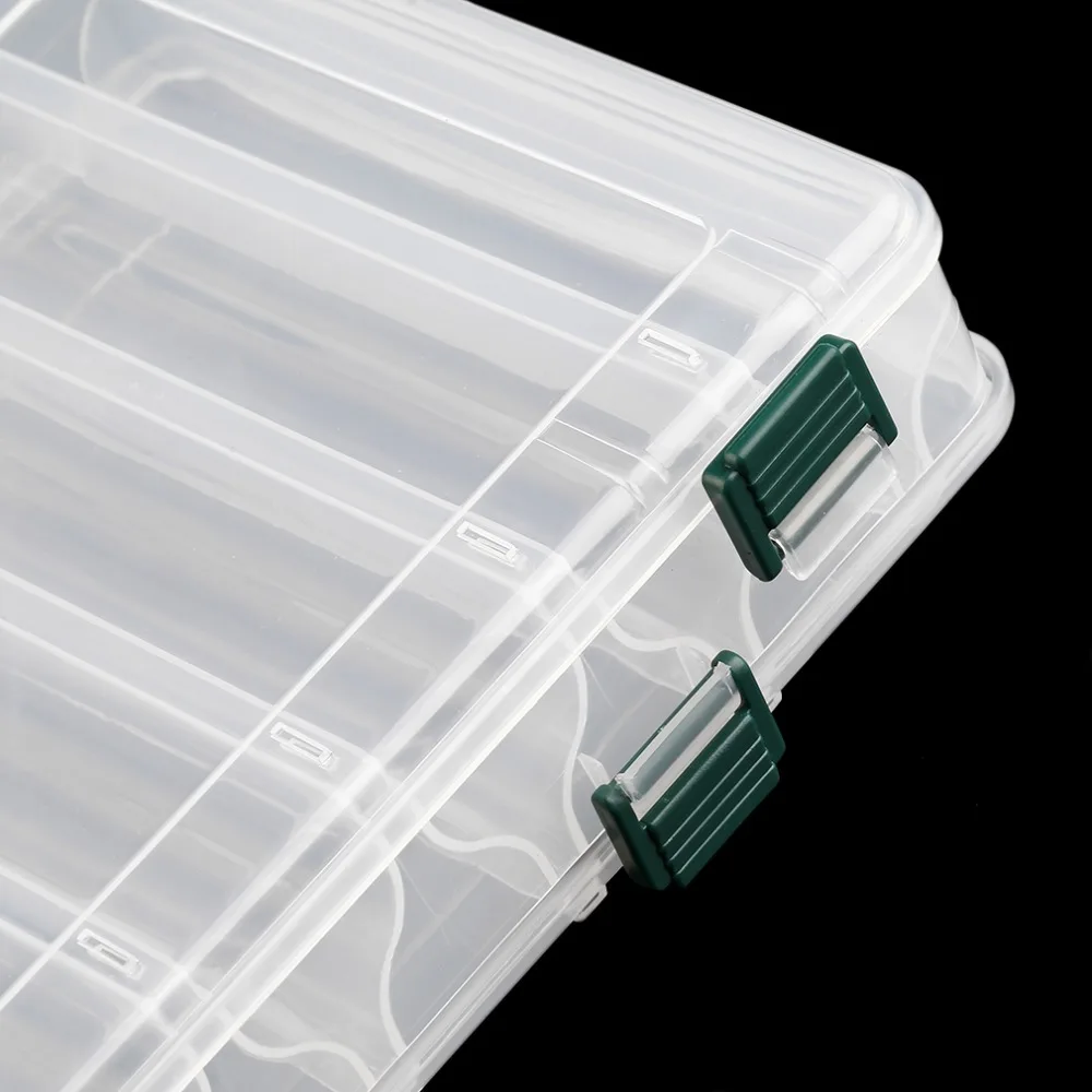 14 Compartments Double Sided Layers Transparent Fishing Lure Bait Hooks Tackle Waterproof Storage Box Case Container
14 Compartments Double Sided Layers Transparent Fishing Lure Bait Hooks Tackle Waterproof Storage Box Case Container