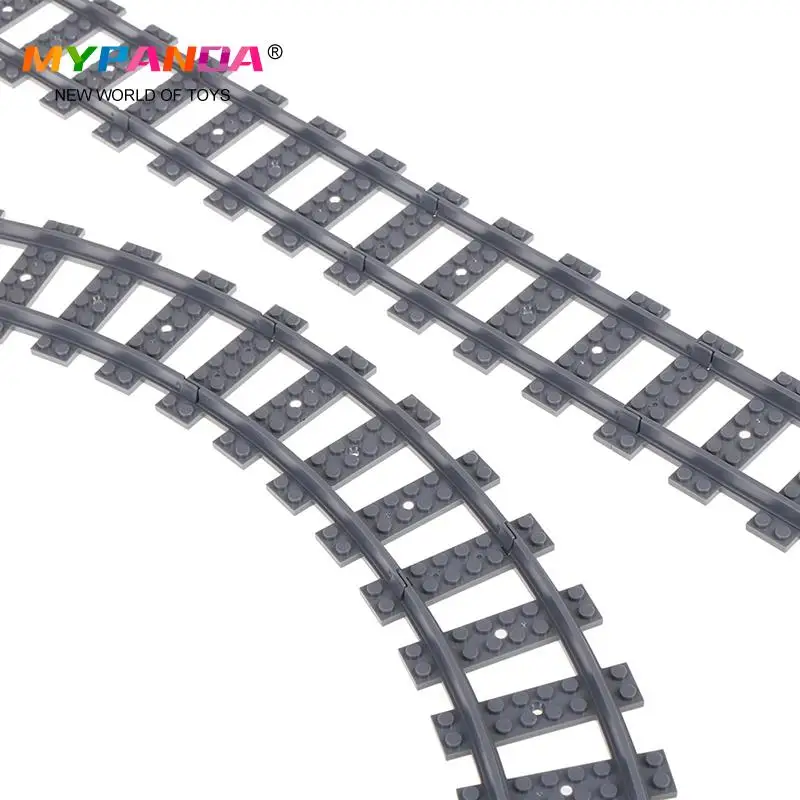 10Pcs/Lot City Trains Rail Straight & Curved Rails Train Track Building Blocks Set Compatible Bricks Model Kids Toys
10Pcs/Lot City Trains Rail Straight & Curved Rails Train Track Building Blocks Set Compatible Bricks Model Kids Toys