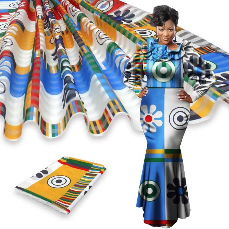 Hot sale organza fabric african fabric ankara fabric african wax print fabric 2+4yards organza ribbon silk for dress S200113
Hot sale organza fabric african fabric ankara fabric african wax print fabric 2+4yards organza ribbon silk for dress S200113