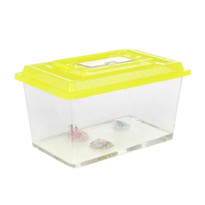 P82D Mini Aquarium Tank Fish Bowls for Small Fish and Tortoise Transparent Aquariums for Kids Perfect Birthday Gift Ideas
P82D Mini Aquarium Tank Fish Bowls for Small Fish and Tortoise Transparent Aquariums for Kids Perfect Birthday Gift Ideas