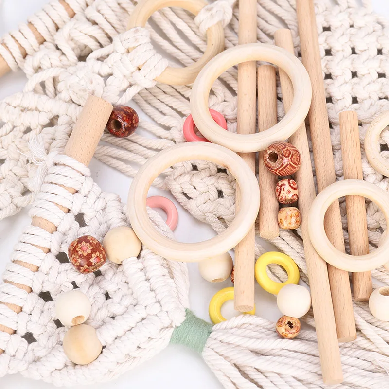Macrame Craft Sets Assorted Macrame Wooden Beads and Wood Rings Set for Crafts DIY Handmade Decorations Jewellery Craft Making
Macrame Craft Sets Assorted Macrame Wooden Beads and Wood Rings Set for Crafts DIY Handmade Decorations Jewellery Craft Making