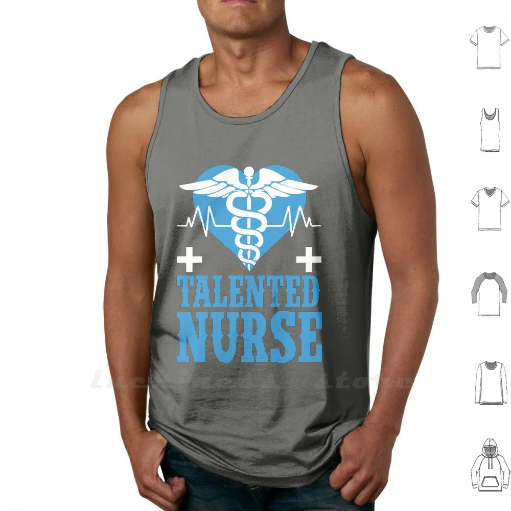 Talented Nurse Tank Tops Vest 100% Cotton Nurse Funny Medicine Rn Job Humor Cute
Talented Nurse Tank Tops Vest 100% Cotton Nurse Funny Medicine Rn Job Humor Cute