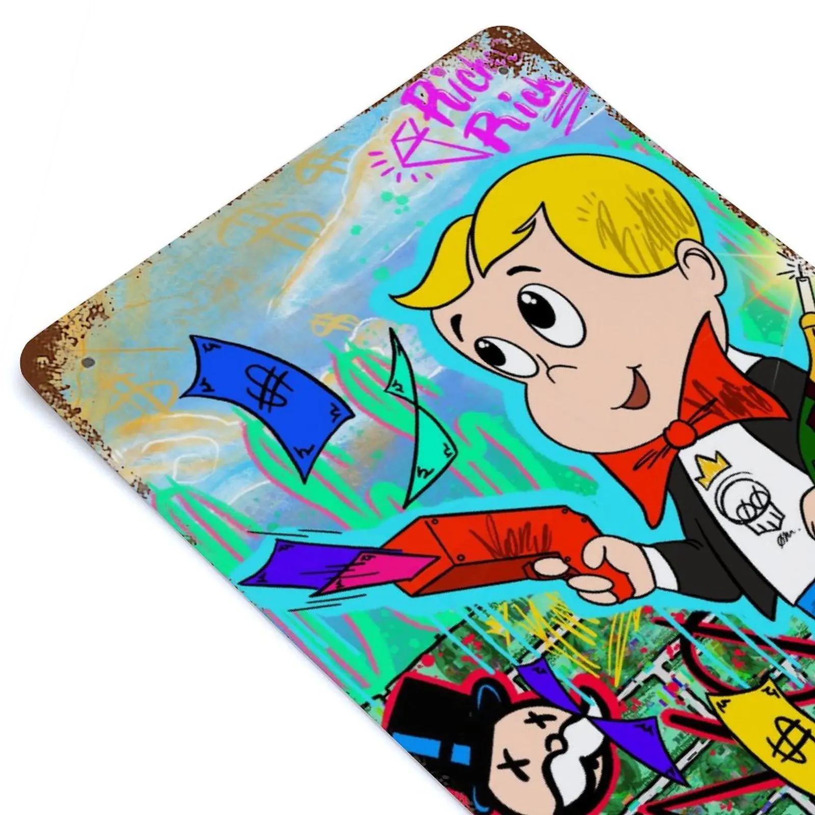 GOOD DAY Printed Retro Metal Poster Home Wall Decoration Tin Sign Plaque
GOOD DAY Printed Retro Metal Poster Home Wall Decoration Tin Sign Plaque